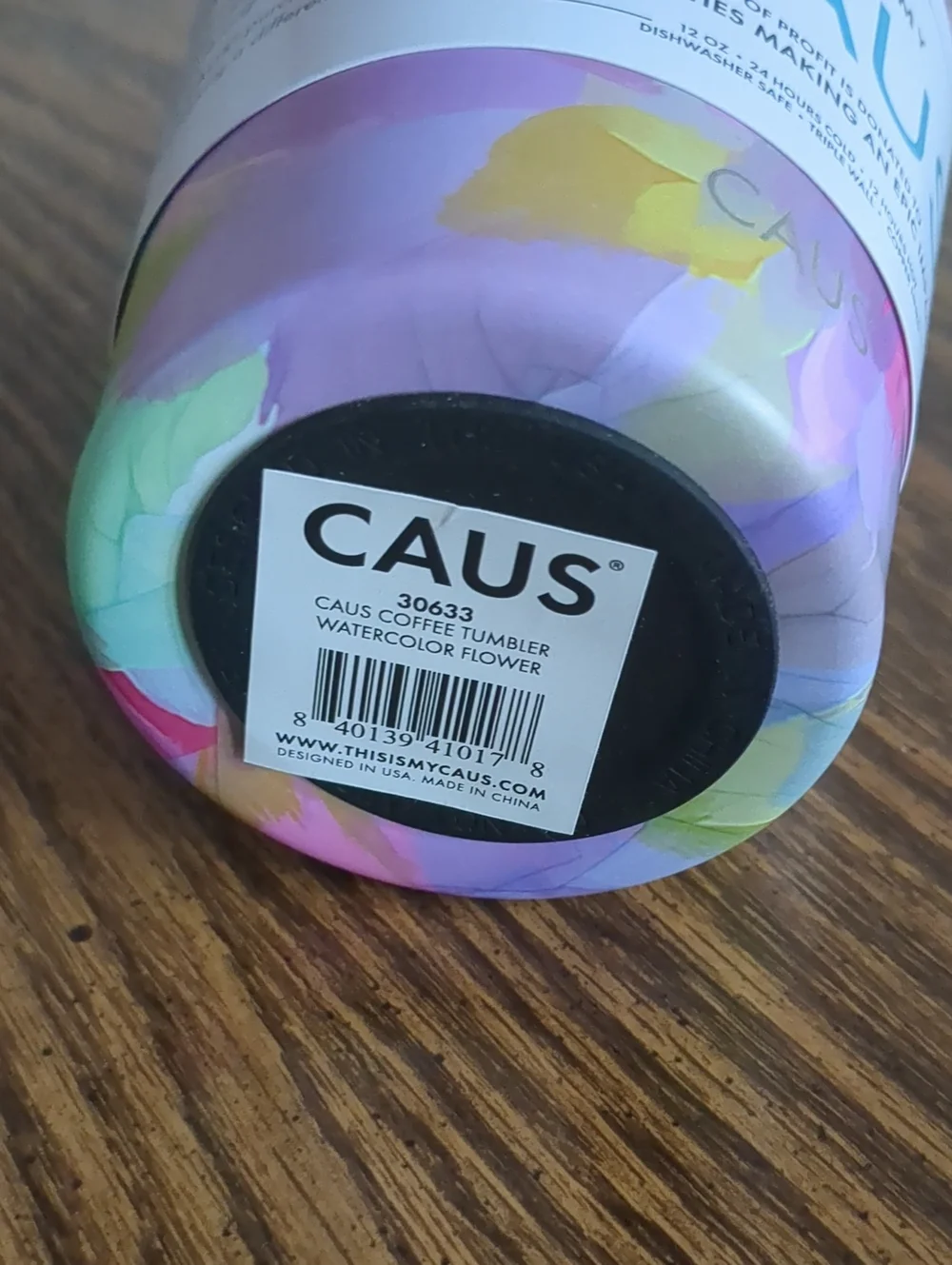 CAUS Insulated Tumbler - Pastel Floral